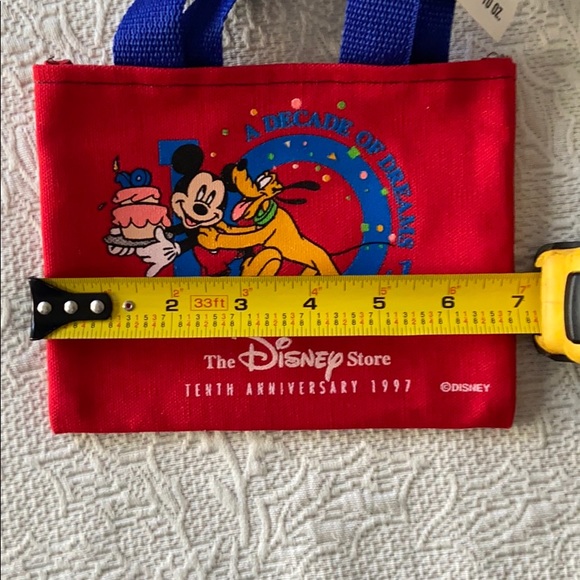 Disney Store 10th Anniversary Mini Cotton Bag - Picture 6 of 7